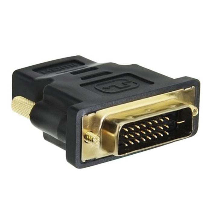 WOVTE Gold Plated HDMI Female to DVI-D Male Video Adapter Adaptor Converter Pack of 5 N6