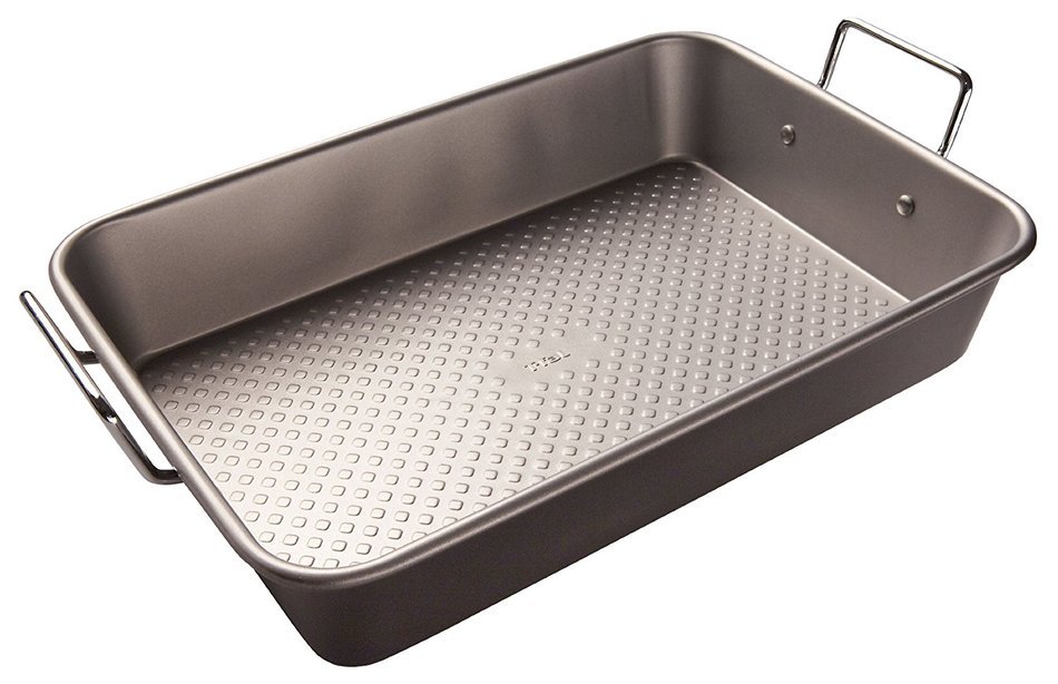 T-fal J09211 Soft Grips Roaster Cookware, 15.5 by 10.5-Inch