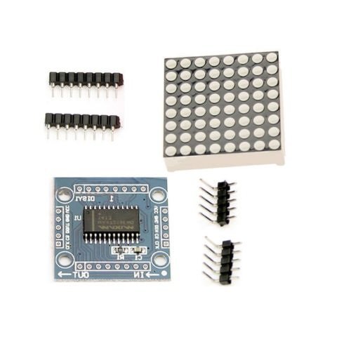 10 x Arduino microcontroller MAX7219 dot matrix module control Display DIY KIT