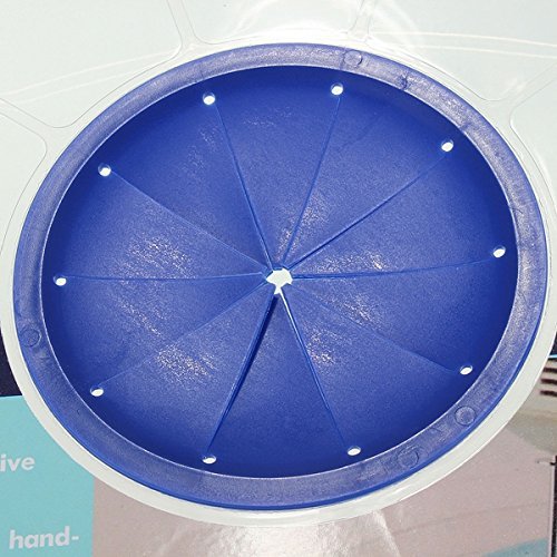 12 Inch Mixing Bowl Splatter Guard Egg Bowl Plastic Cover Baking Tool