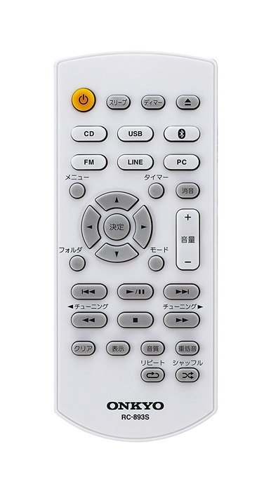 ONKYO Mini component Wireless / NFC &middot; Bluetooth support / USB DAC equipped &nbsp; X-U6 (W) (White) N2