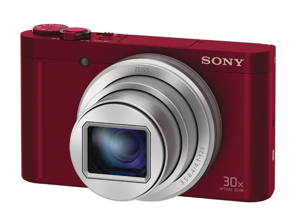 Sony digital camera Cyber-shot (Cybershot) Red DSC-WX500-R N7
