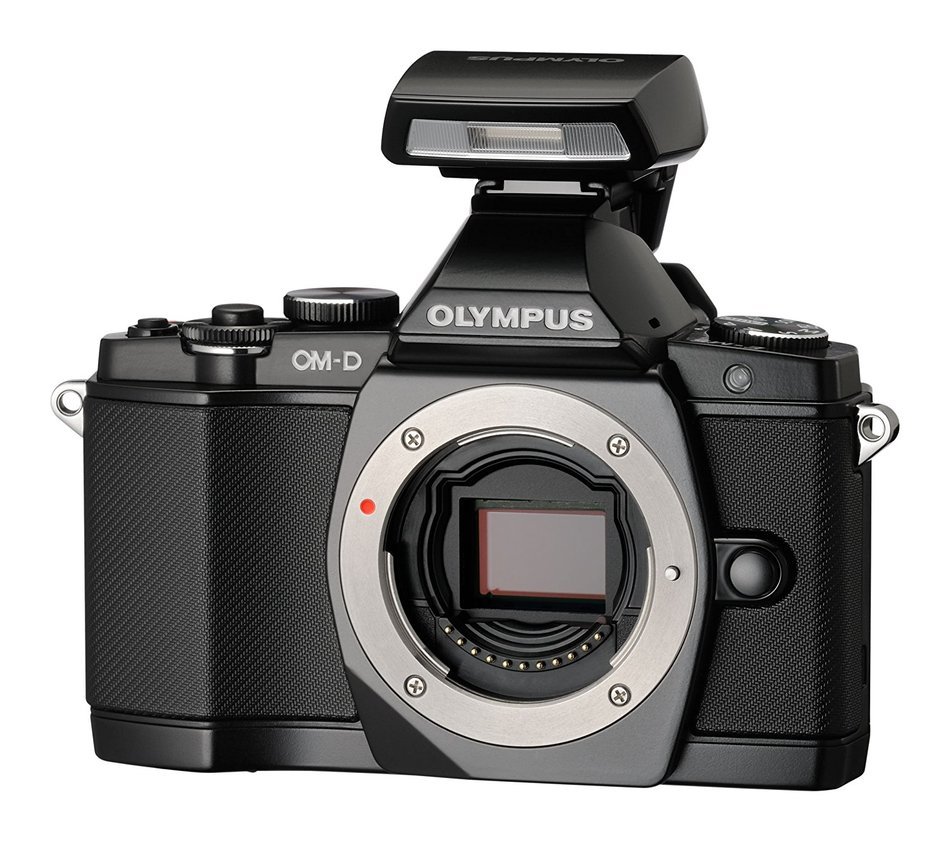 Olympus OM-D E-M5 16MP Live MOS Interchangeable Lens Camera with 3.0-Inch Tilting OLED Touchscreen and 12-50mm... N8