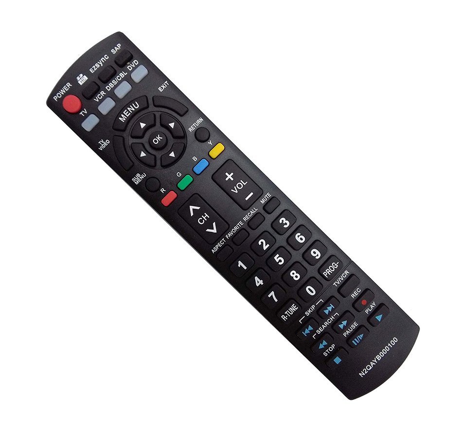 Vinabty New Replacement Remote fit for PANASONIC Plasma LCD TV TH-50PZ700U TH-50PZ77U TH-50PE8U TH-50PX80U TH-... N4