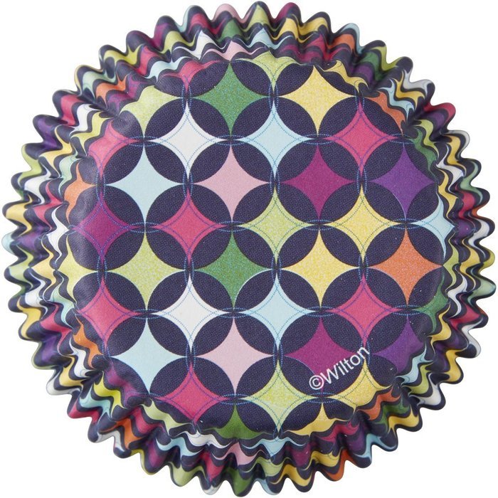 Wilton 415-8769 36 Count Diamond Pattern Cupcake Liners