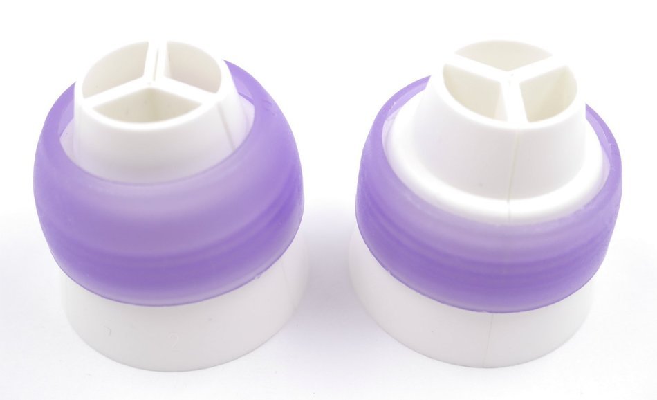 Pridebit Russian Piping Tips Cake/Cupcake Decorating Tips 23 Extra Large Stainless Steel Icing Nozzles 2 Sphere...