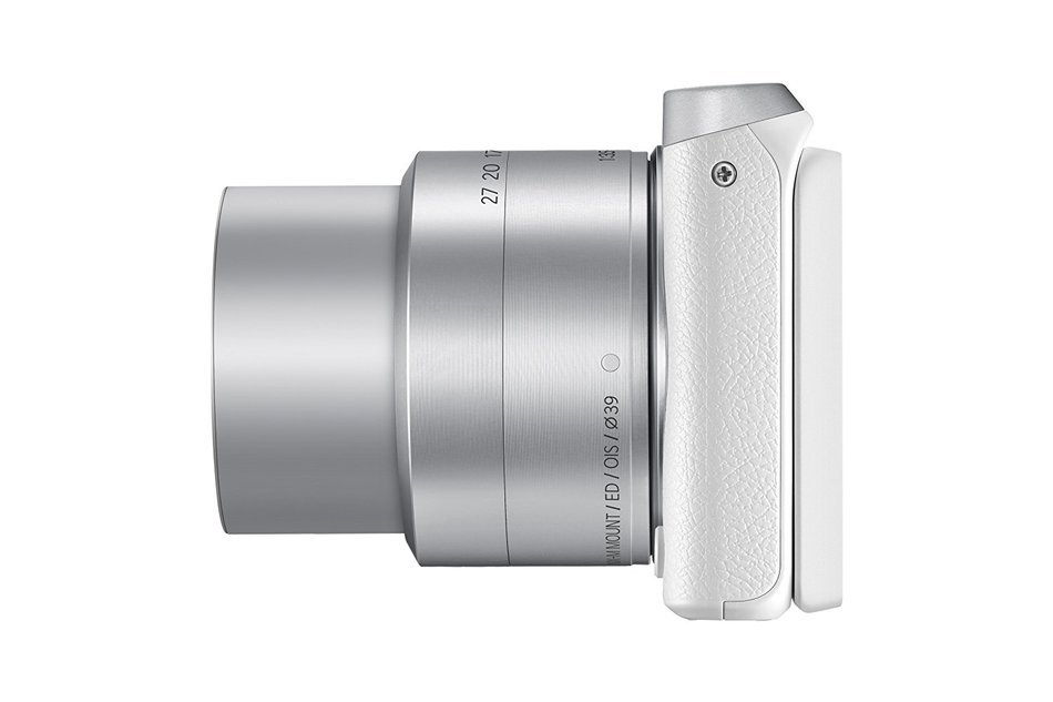 Samsung NX Mini 20.5MP CMOS Smart WiFi & NFC Mirrorless Digital Camera with 9-27mm Lens and 3" Flip Up LCD Touch... N70
