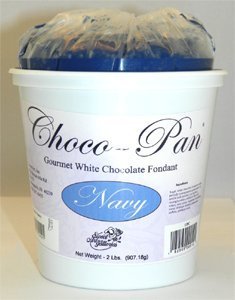 Choco-Pan Rolled Fondant - Navy - White Chocolate - 2 lb