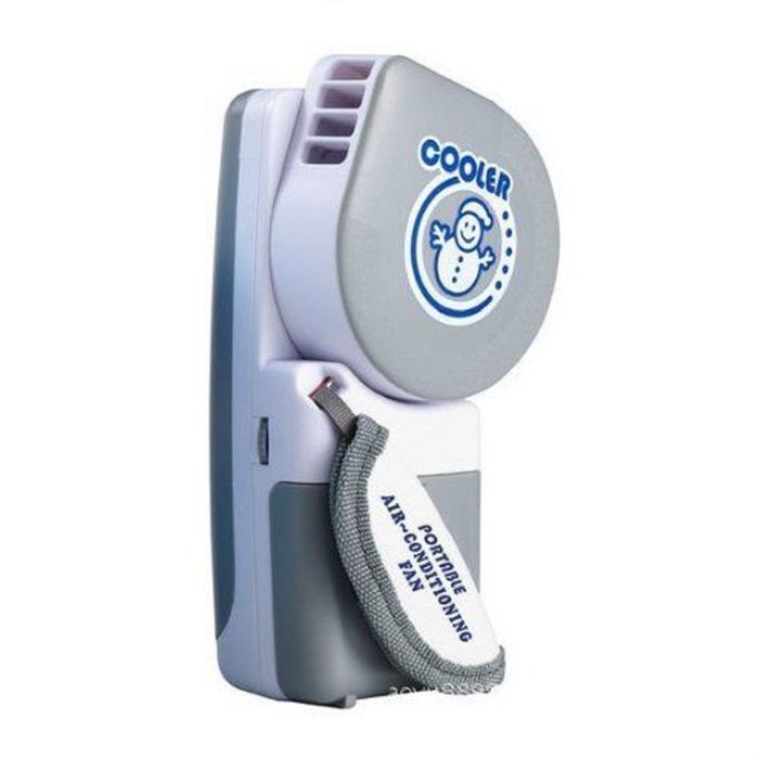 WoneNice Portable Small Fan & Mini-air Conditioner cool air up to 30F Works best in dry and hot climates Runs... N3