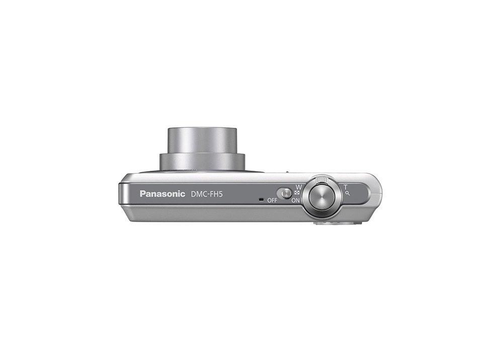 Panasonic Lumix DMC-FH5 16.1 MP Digital Camera with 4x Optical Image Stabilized Zoom with 2.7-Inch LCD (Silver) N2