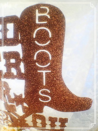 Head Over Boots For You Cake Topper N2