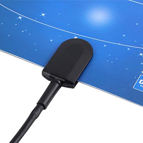 Digital Indoor VHF UHF Ultra Thin Flat TV Antenna for HDTV 1080p DTV HD Ready XG N6