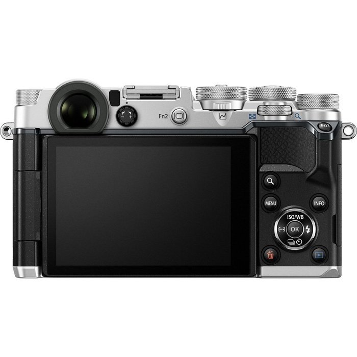 Olympus PEN-F 20MP Mirrorless Micro Four Thirds Digital Camera w/ M. Zuiko 14-42mm f3.5-5.6 EZ Lens Silver Bundle N3
