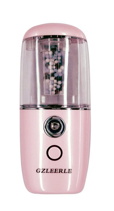 GZLEERLE Women's Mini USB Air Mist Humidifier Pink