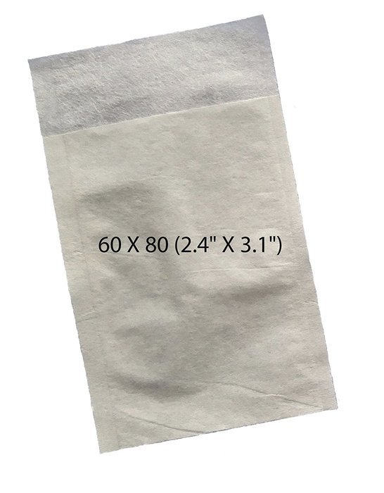 WELLSKEY Tea Filter Bags Set 500 pcs (Tea Filter Paper White With One Hole 100 pcs, Tea Filter Bags Paper White...