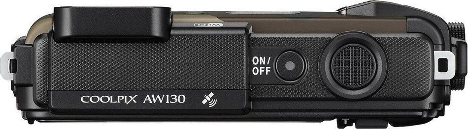 Nikon COOLPIX AW130 16MP Waterproof Digital Camera Built-In Wi-Fi, NFC, GPS (Camouflage) + 64GB Class 10 Memory... N7