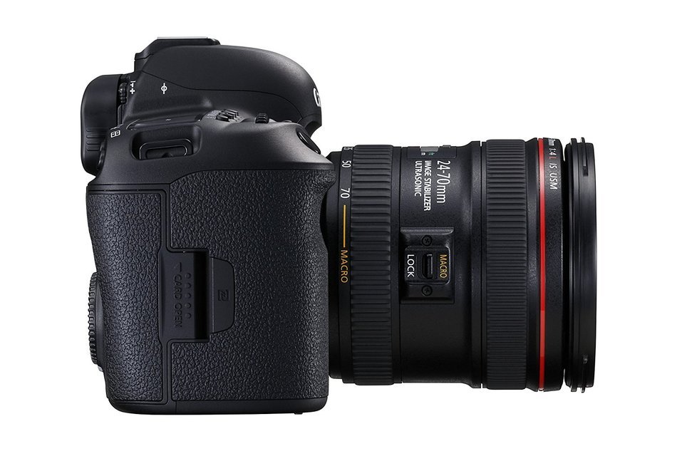 Canon EOS 5D Mark IV Full Frame Digital SLR Camera Body Speedlite Flash Bundle N8