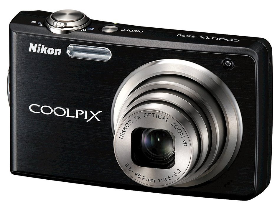 Nikon Coolpix S630 12MP Digital Camera with 7x Optical Vibration Reduction (VR) Zoom and 2.7 inch LCD (Midnight... N13