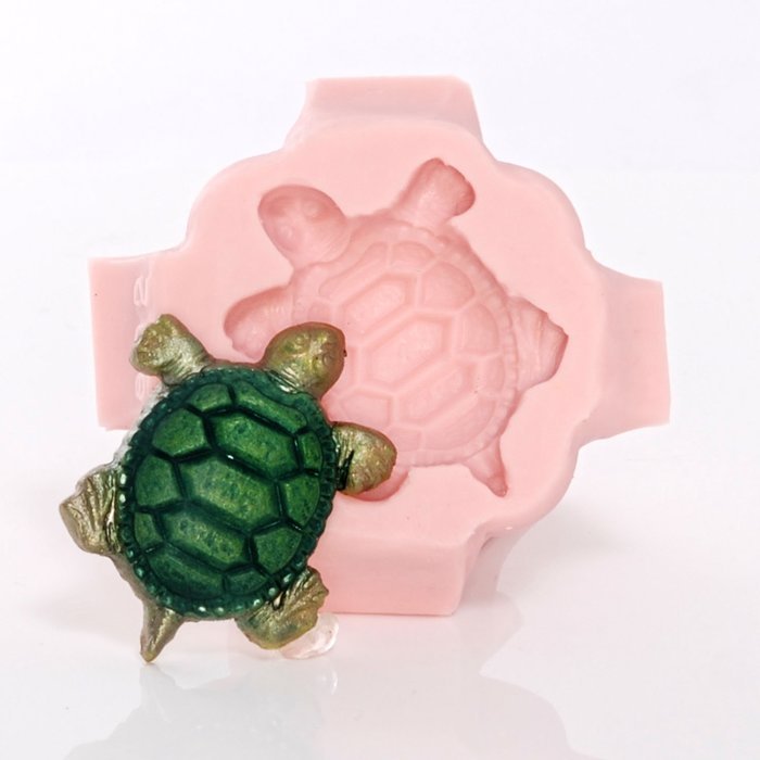 Sea Turtle Silicone Mold Food Safe Candy Chocolate Fondant Mold Craft Jewelry Resin Polymer Clay Mold N2