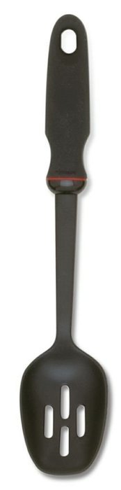 Norpro 1700 Grip-EZ Nylon Slotted Spoon, Black