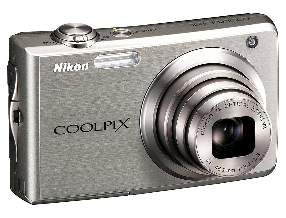 Nikon Coolpix S630 12MP Digital Camera with 7x Optical Vibration Reduction (VR) Zoom and 2.7 inch LCD (Midnight... N17