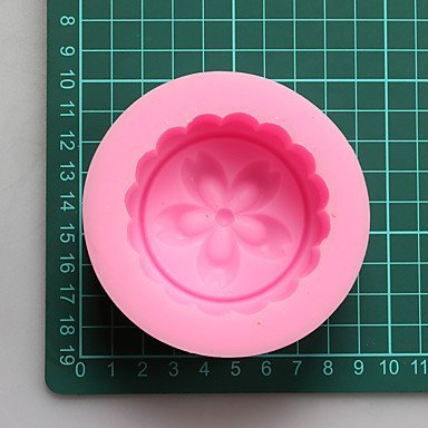 Sher Flower Chocolate Silicone Molds,Cake Molds,Soap Molds,Decoration Tools Bakeware N2