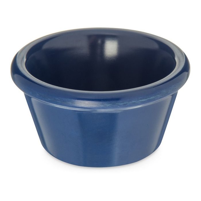 Carlisle (085260) Ramekins, Set of 72 (2-Ounce, Melamine, Cobalt Blue)