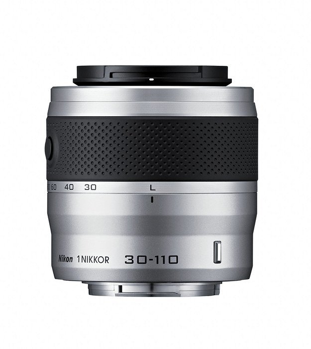 Nikon 1 J2 10.1 MP HD Digital Camera with 10-30mm VR Lens (Silver) N3