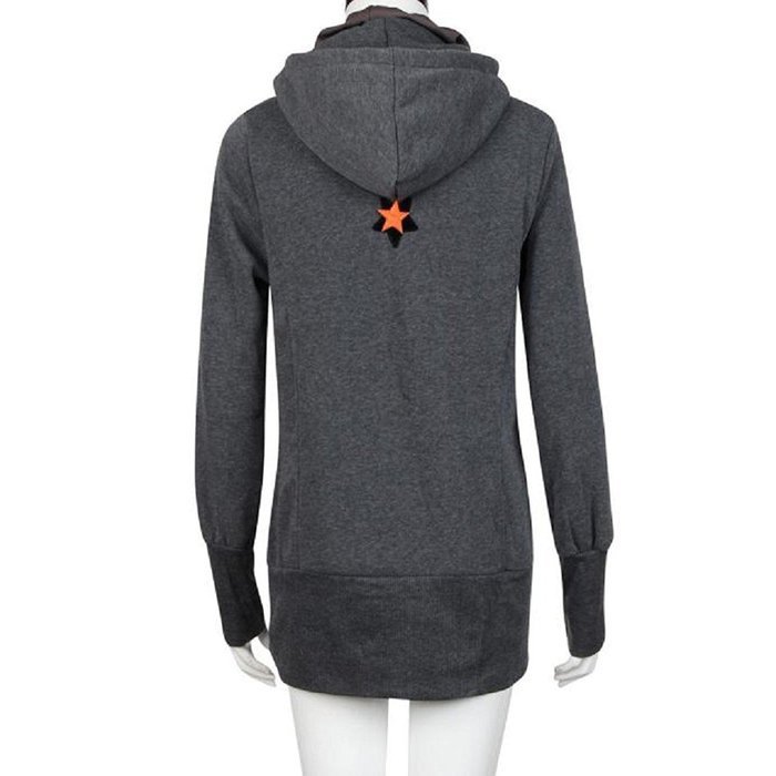 Hooded Tops,Morecome Womens Fashion Fitted Long Sleeve Pullover Shirt Coat