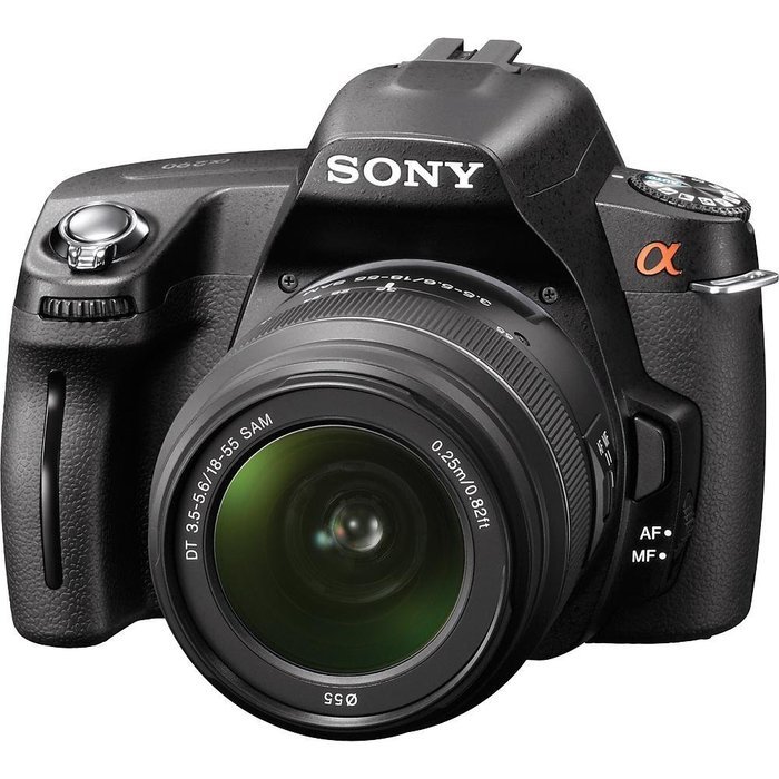 Sony Alpha A290L 14.2 MP Digital SLR Camera with 18-55mm Lens N3