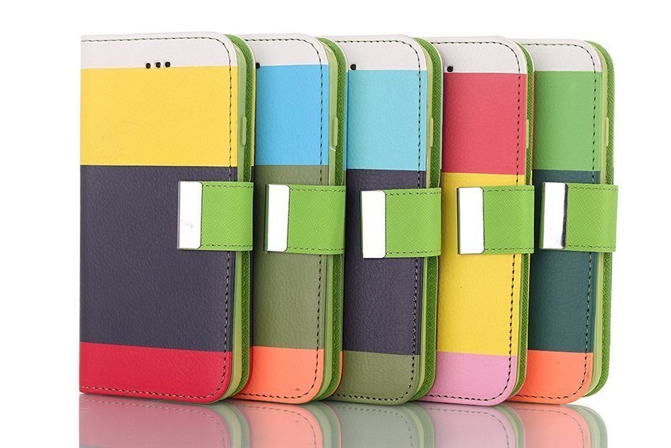 iPhone 7 Plus Wallet Case,TechCode Screen Protective with Cards Slots Cash Holder Magnetic Smart PU Leather Stand... N51