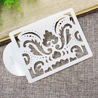 Y&XL&H Damask Cake Stencil Set, Cake Border Stencils Set,Cake Side Design Stencil,