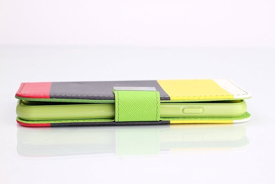 iPhone 7 Plus Wallet Case,TechCode Screen Protective with Cards Slots Cash Holder Magnetic Smart PU Leather Stand... N56