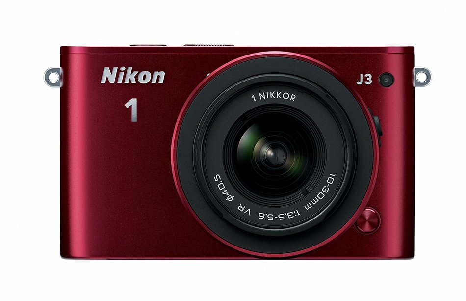Nikon 1 J3 14.2 MP HD Digital Camera System with 10-30mm VR and 30-110mm VR 1 NIKKOR Lenses (White) N4