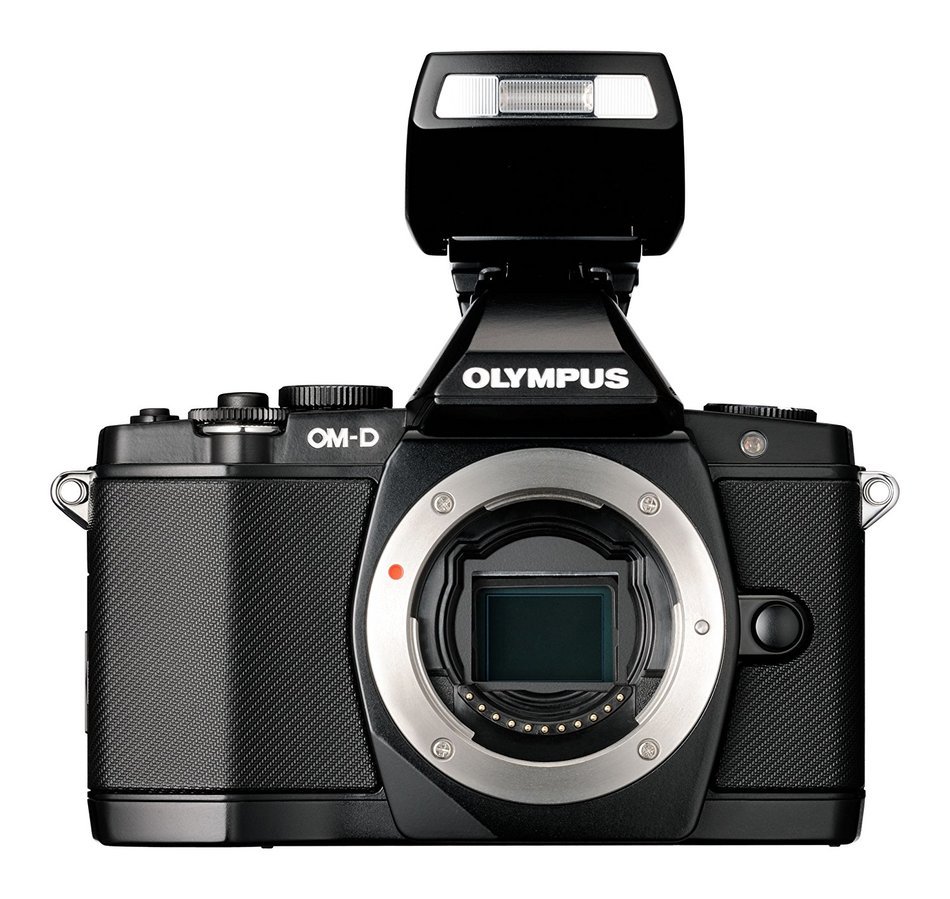 Olympus OM-D E-M5 16MP Live MOS Interchangeable Lens Camera with 3.0-Inch Tilting OLED Touchscreen and 12-50mm... N11