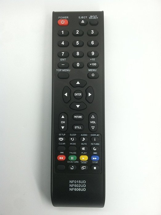 VINABTY New Replaced Remote NF015UD NF602UD NF606UD Fit for Sylvania fit for Emerson TV's BLC320EM9 BLC320EM9A... N2