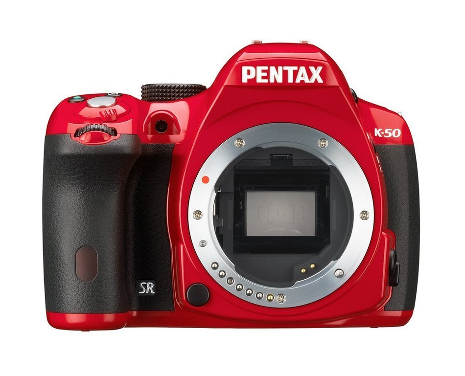 Pentax K-50 16MP Digital SLR Camera Kit with DA L 18-55mm WR f3.5-5.6 Lens (White) N40