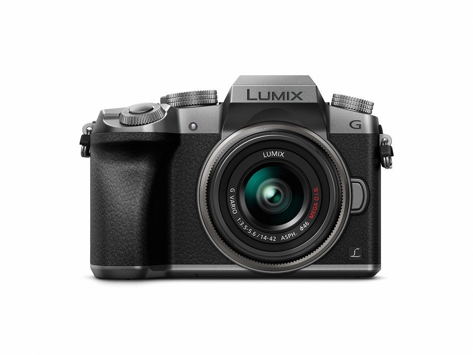 Panasonic LUMIX DMC-G7KS DSLM Mirrorless 4K Camera, 14-42 mm Lens Kit (Silver) N10
