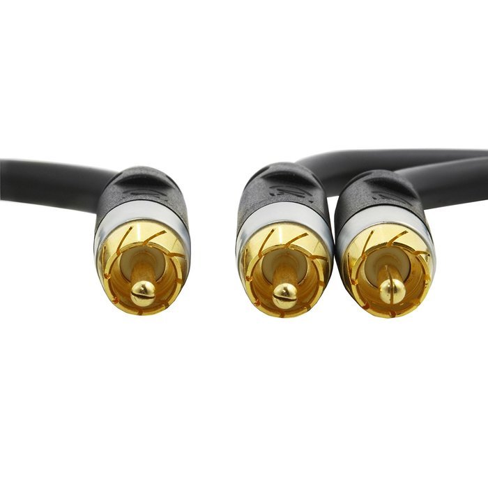Mediabridge ULTRA Series RCA Y-Adapter (15 Feet) - 1-Male to 2-Male for Digital Audio or Subwoofer - Dual Shielded... N10