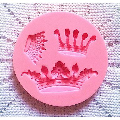 Y&XL&H Bakeware Silicone Crown Baking Molds for Fondant Candy Chocolate Cake