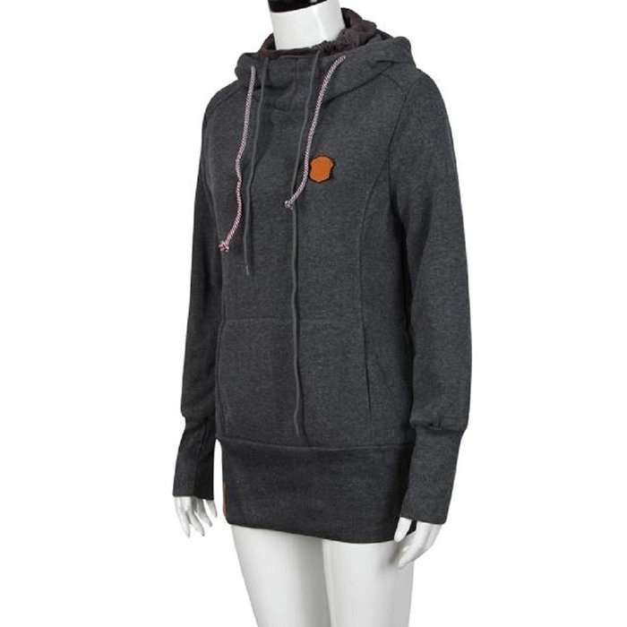 Hooded Tops,Morecome Womens Fashion Fitted Long Sleeve Pullover Shirt Coat N2
