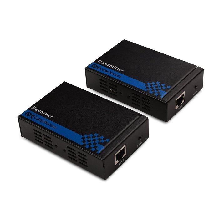 Cable Matters Wireless HDMI Extender with Twin Pack of HDMI Cables N11