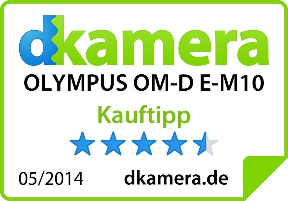 Olympus OM-D E-M5 16MP Live MOS Interchangeable Lens Camera with 3.0-Inch Tilting OLED Touchscreen and 12-50mm... N19