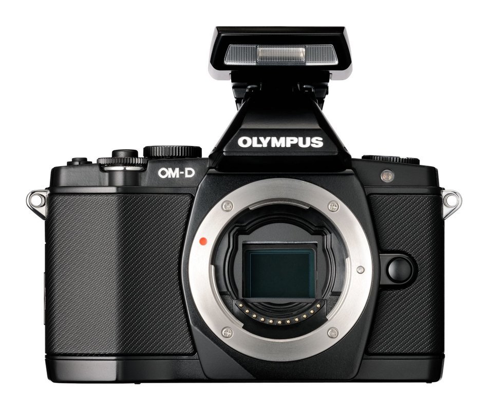 Olympus OM-D E-M5 16MP Live MOS Interchangeable Lens Camera with 3.0-Inch Tilting OLED Touchscreen and 12-50mm... N20