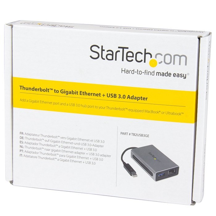 StarTech.com Thunderbolt to eSATA with USB 3.0 Adapter (TB2USB3ES) N12