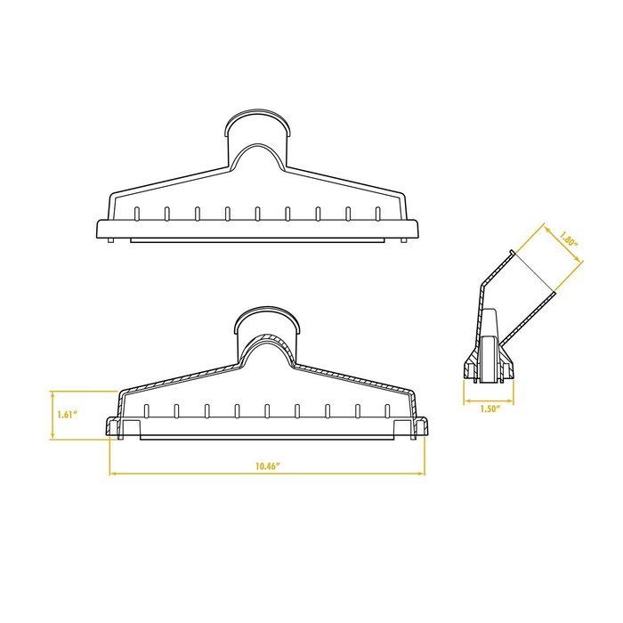 Wet Dry Vacuum Accessories WS25014A Wet Dry Vac Floor Brush