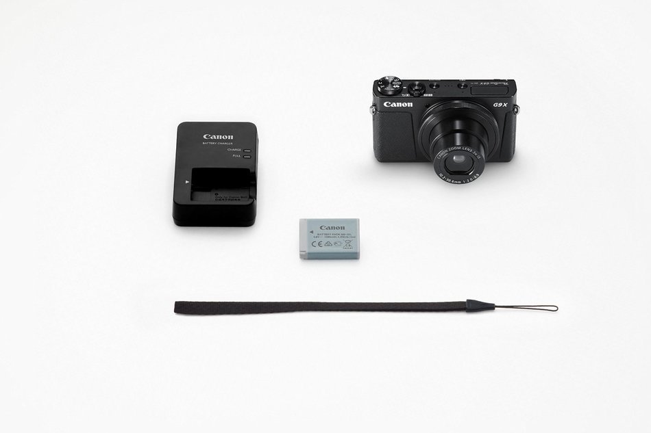 Canon PowerShot G9 X Digital Camera with 3x Optical Zoom, Built-in Wi-Fi and 3 inch LCD (Black) N11