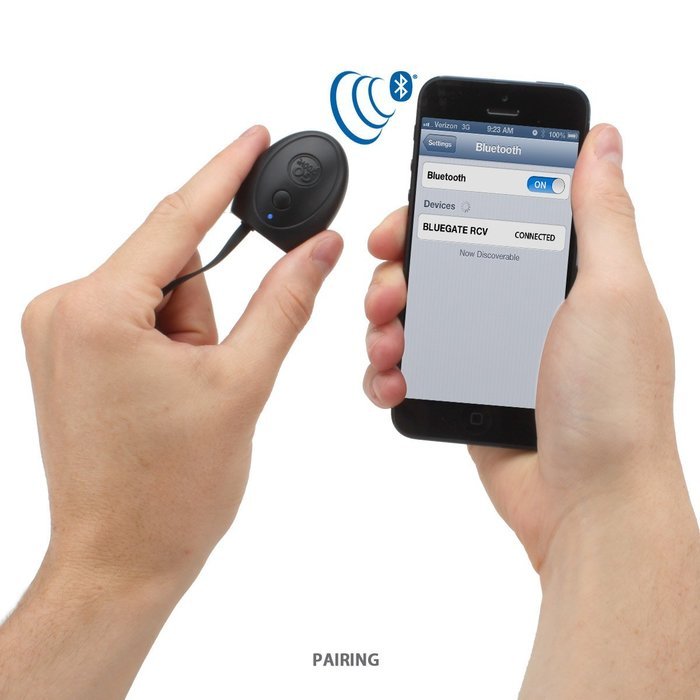 GOgroove BlueGATE RCV Bluetooth Audio Receiver with A2DP and 15-hour Runtime for Stereos , Portable Speakers... N2