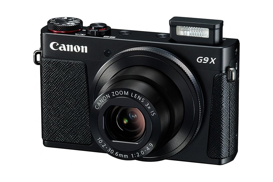 Canon PowerShot G9 X Digital Camera with 3x Optical Zoom, Built-in Wi-Fi and 3 inch LCD (Black) N12