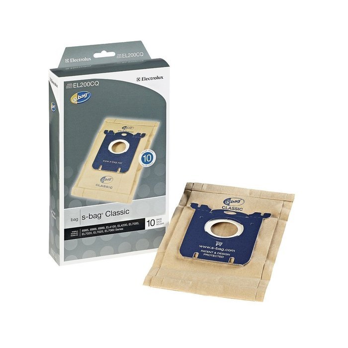 Genuine Electrolux S-Bag Classic Vacuum Bag, Set of 10 Bags N2
